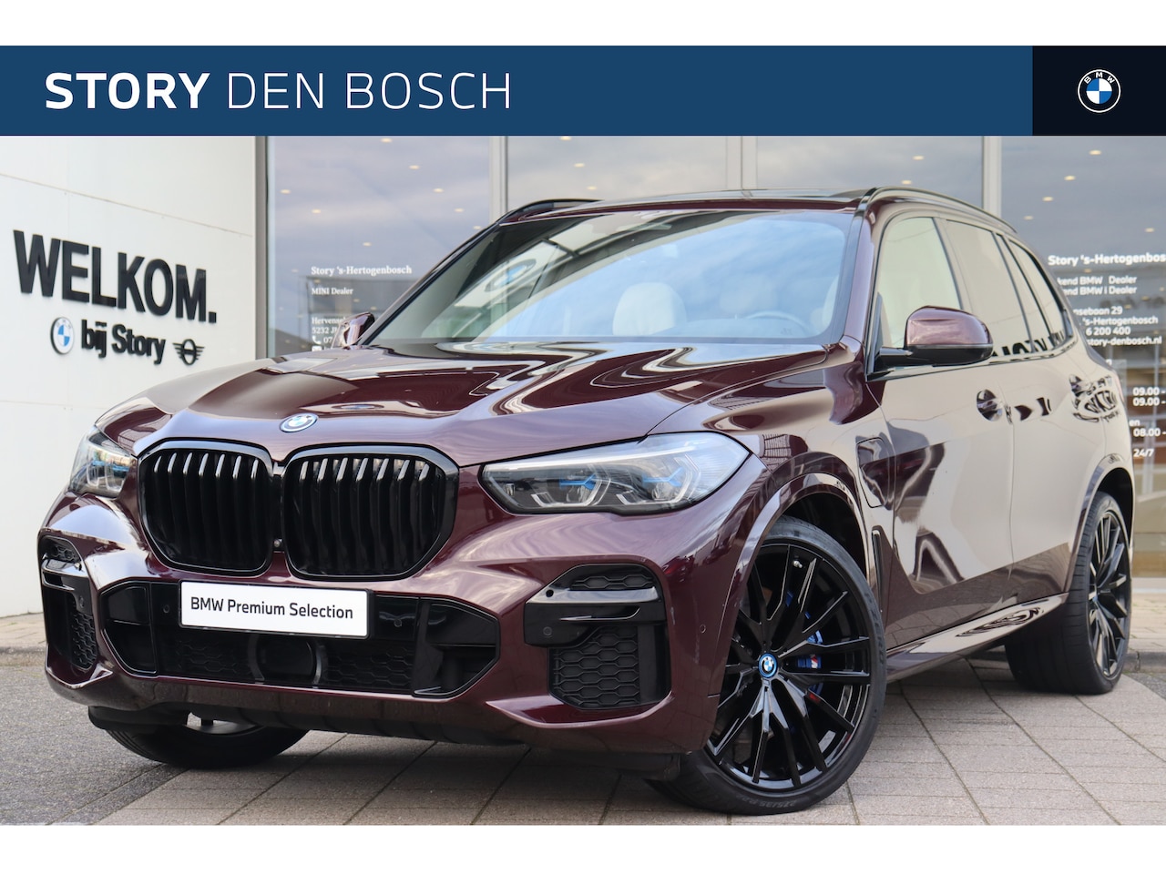 BMW X5 - xDrive45e High Executive M Sport Automaat / Panoramadak / Trekhaak / Laserlight / Soft-Clo - AutoWereld.nl