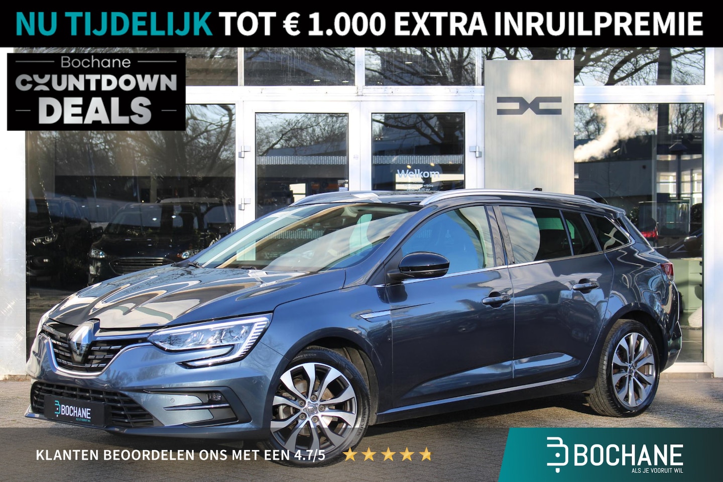Renault Mégane Estate - 1.3 TCe 140 Techno | Trekhaak | Achteruitrij camera | Climate control - AutoWereld.nl