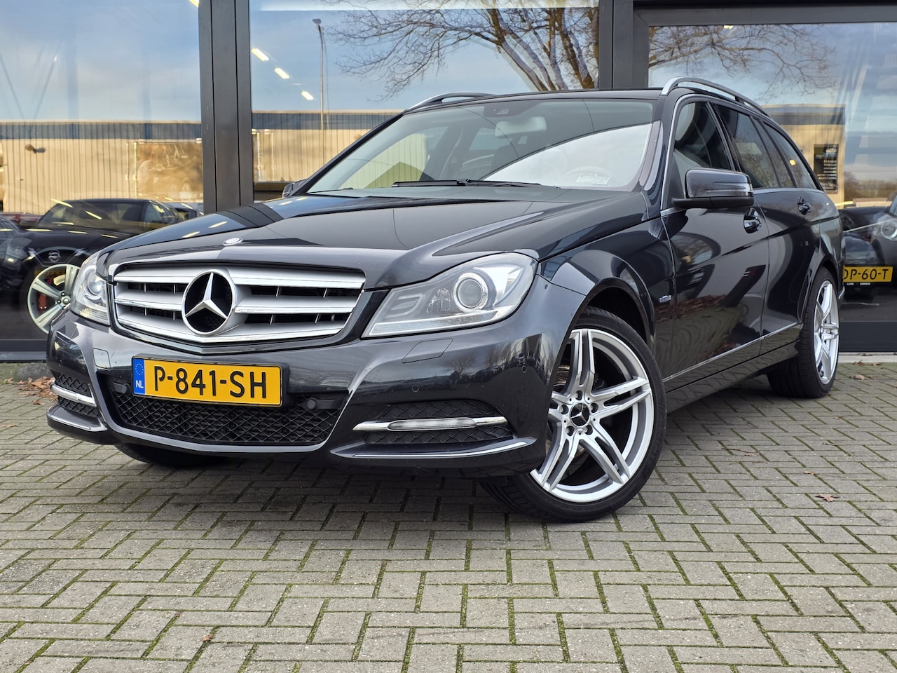Mercedes-Benz C-klasse Estate - 180 Business Class Avantgarde FACELIFT + XENON + LM VELGEN + HALF LEER - AutoWereld.nl
