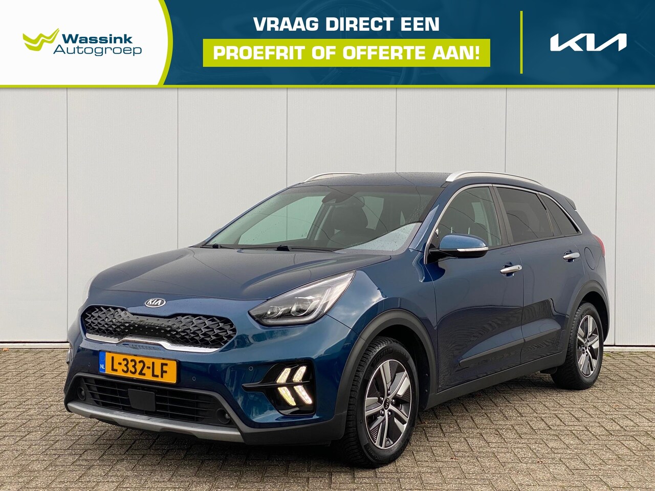 Kia Niro - 1.6 GDi Hybrid 141pk DCT6 DynamicPlusLine | Navigatie | Camera | Stoel- en Stuurverwarming - AutoWereld.nl