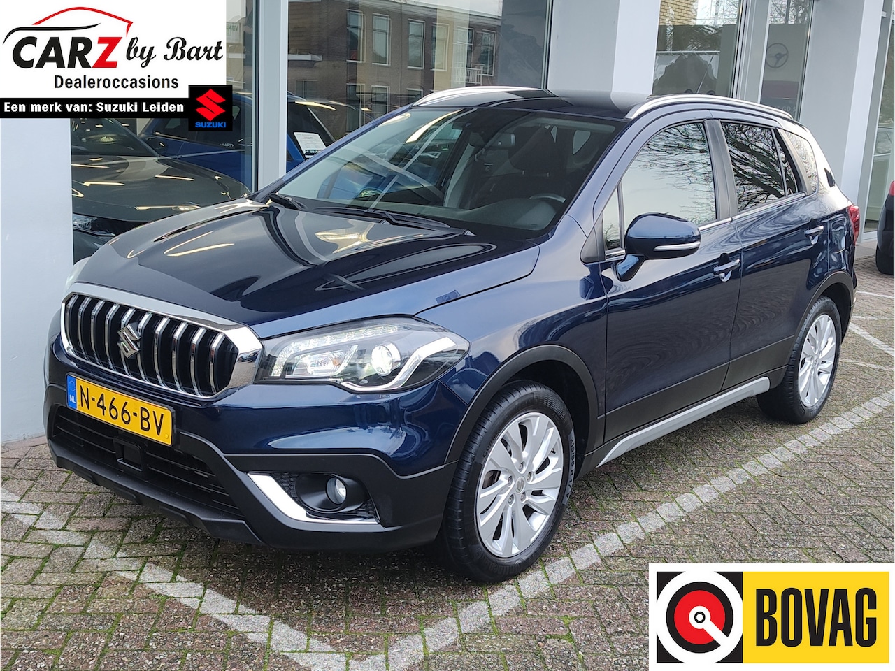 Suzuki S-Cross - 1.4 BOOSTERJET SELECT SMART HYBRID Lage kms NAP! | Stoelverwarming | Keyless - AutoWereld.nl