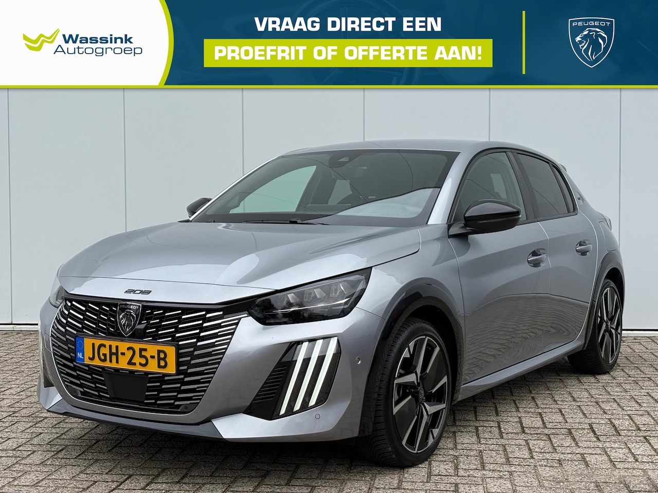 Peugeot 208 - 1.2 Hybrid 136 e-DCS6 GT | Adaptive Cruise | Keyless | Carplay | Camera | DAB+ | - AutoWereld.nl