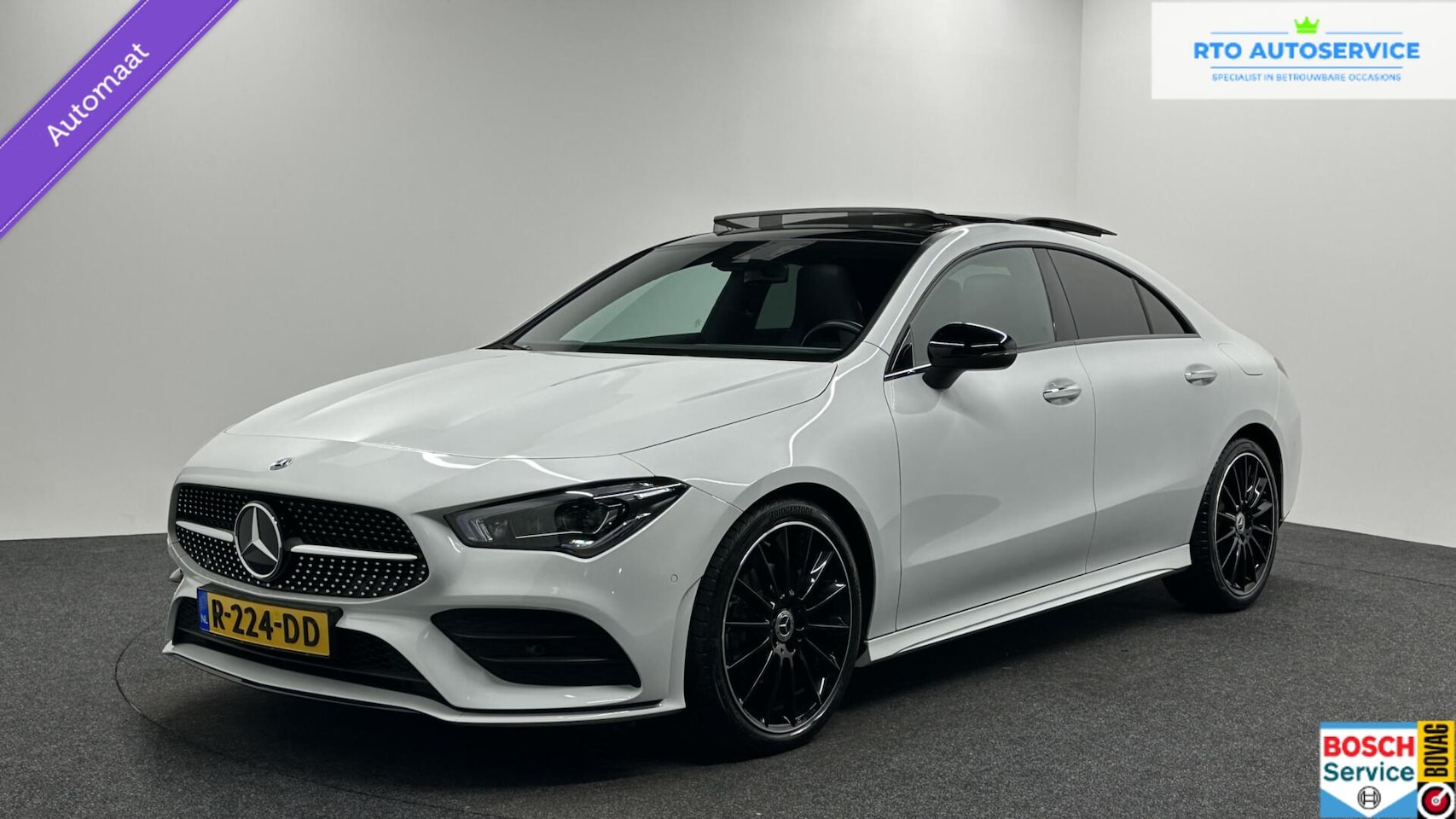 Mercedes-Benz CLA-Klasse - 180 AMG Line PANO CAMERA NIGHT PAKKET ADAPTIEVE CRUISE. - AutoWereld.nl