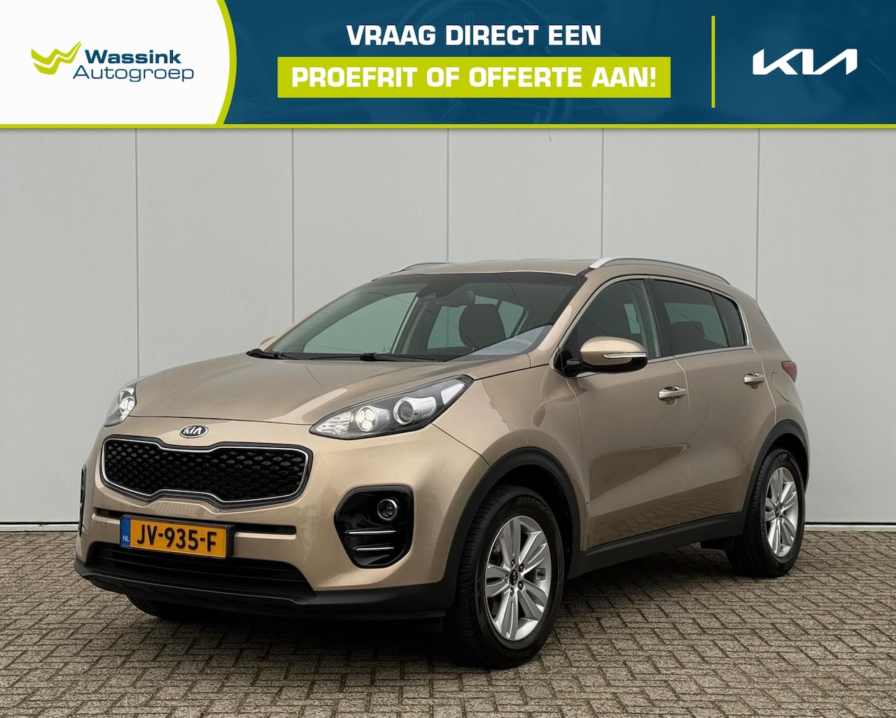 Kia Sportage - 1.6 GDi 135pk First Edition | Cruise Control | Climate control | Camera | Navigatie | Lane - AutoWereld.nl