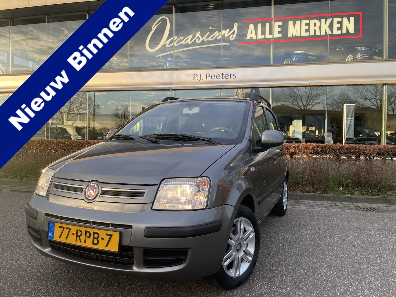 Fiat Panda - 1.2 Edizione Cool Airco - Elektrische ramen voor - Dakrails - Centrale vergrendeling met a - AutoWereld.nl