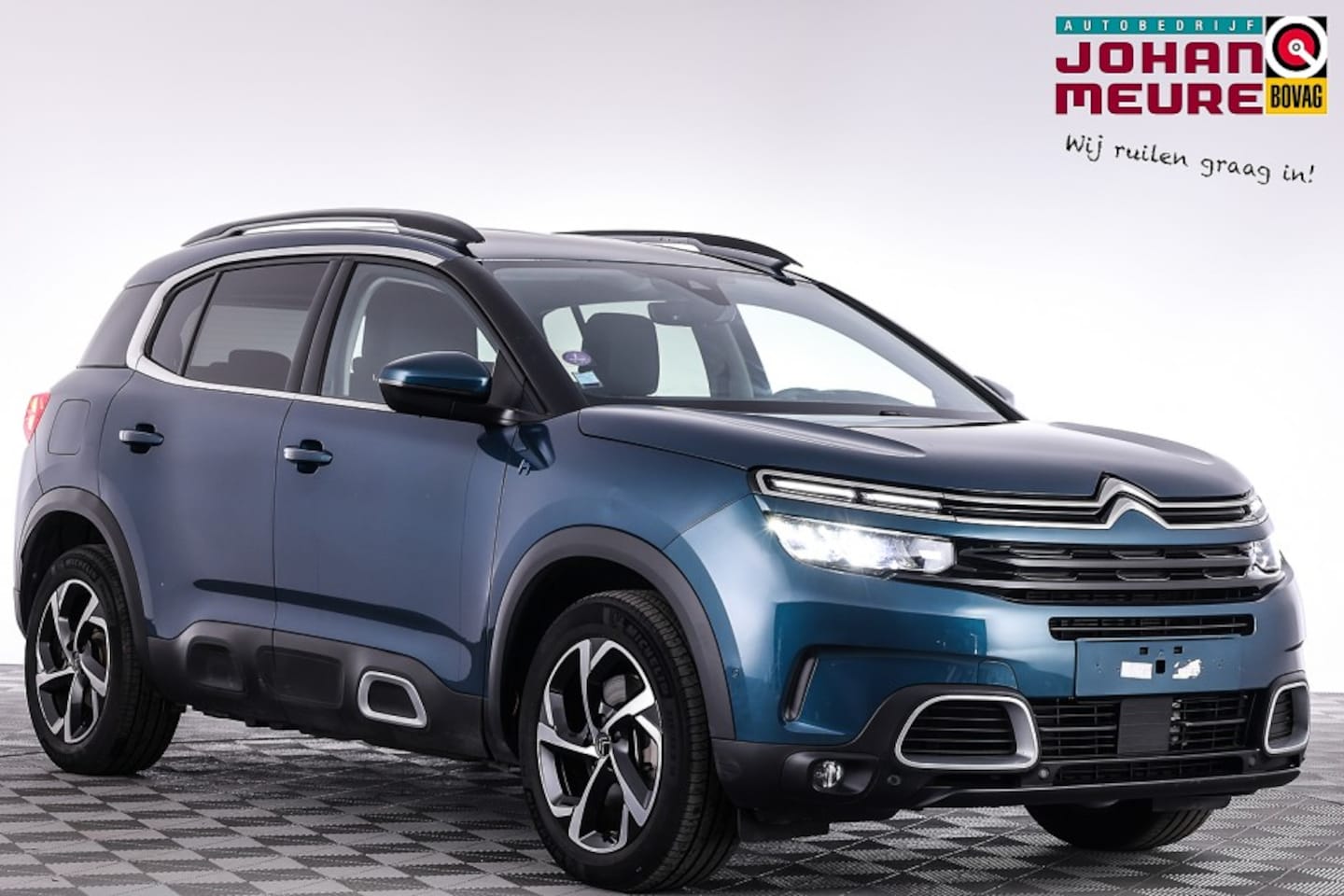 Citroën C5 Aircross - 1.6 Plug-in Hybrid 225 Shine | Half LEDER | NAVI | CAMERA | ECC | VELGEN - AutoWereld.nl