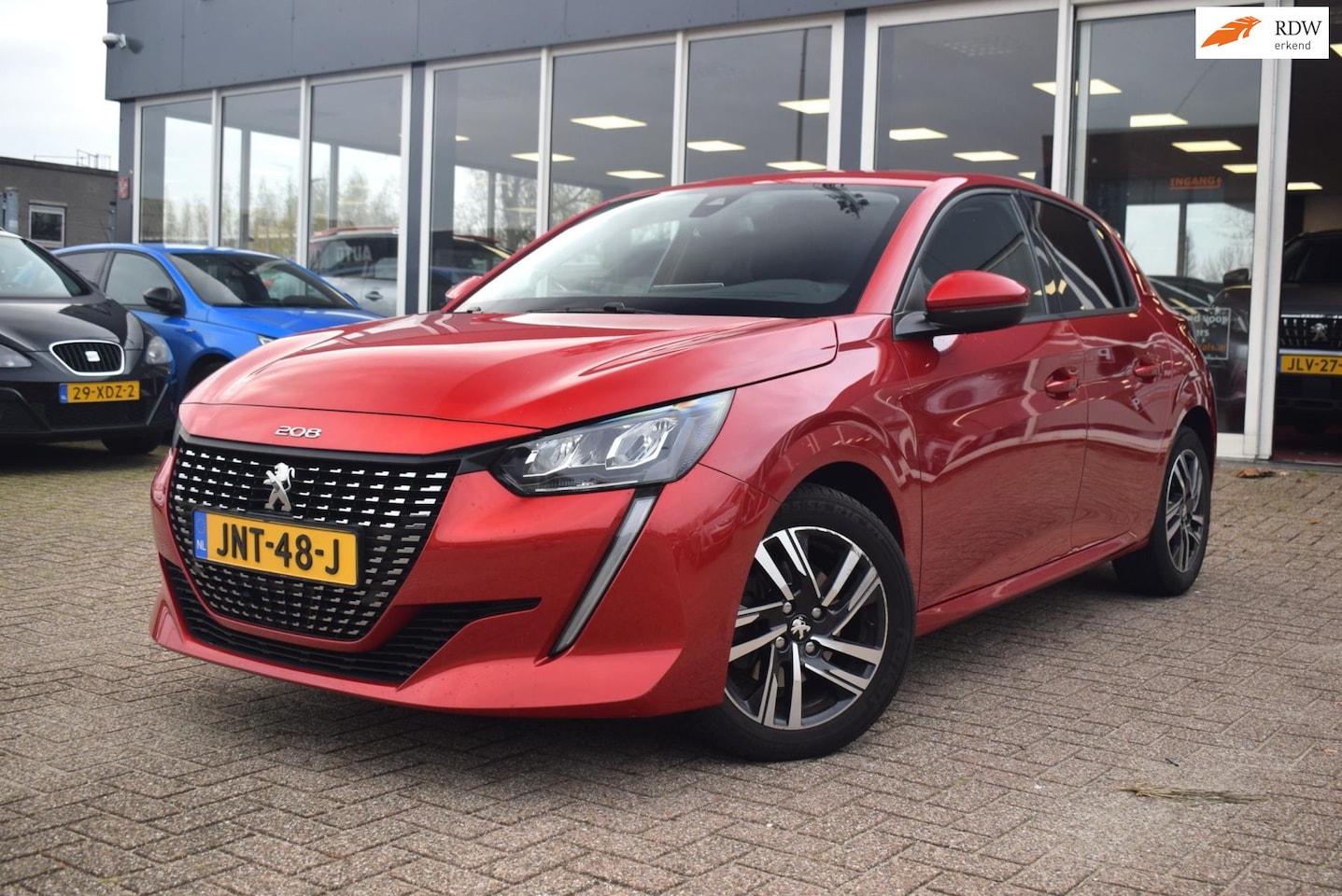 Peugeot 208 - 1.2 PureTech Allure Pack | NAVI| HALF LEDER | CLIMATE CONTROL | CRUISE CONTROL | Achteruit - AutoWereld.nl