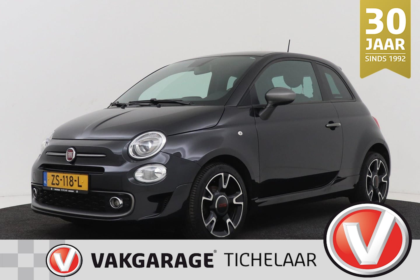 Fiat 500 - 0.9 TwinAir Turbo Sport | Org NL | CarPlay | Navigatie | Sportstoelen | PDC | - AutoWereld.nl