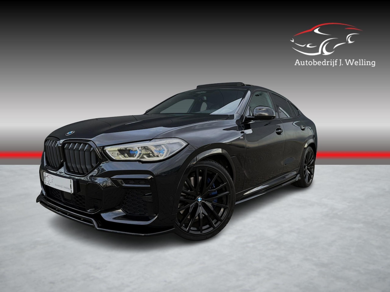 BMW X6 - xDrive40d M-sport / pano / B&W / M-seats / Massage - AutoWereld.nl