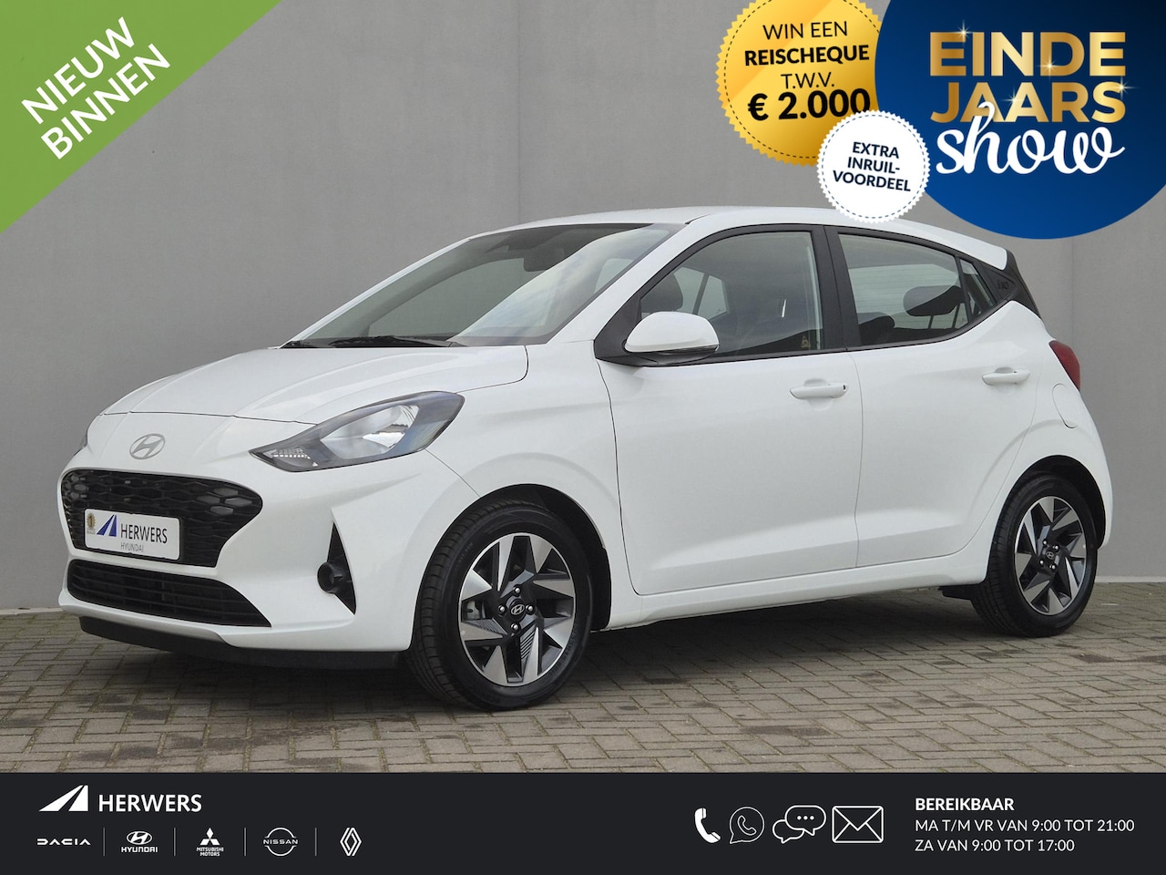 Hyundai i10 - 1.0 Premium 5-zits Automaat / Fabrieksgarantie tot 04-2030 / Dealer onderhouden / Apple Ca - AutoWereld.nl