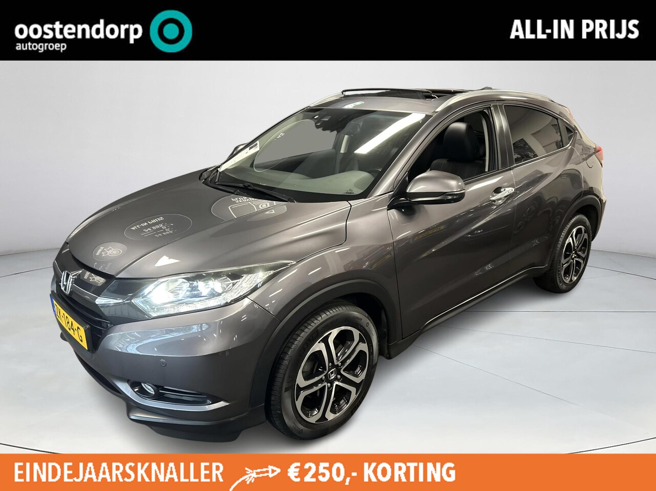 Honda HR-V - 1.5 i-VTEC Executive navigatie|panoramadak|achteruitrijcamera|stoelverwarming|climate cont - AutoWereld.nl