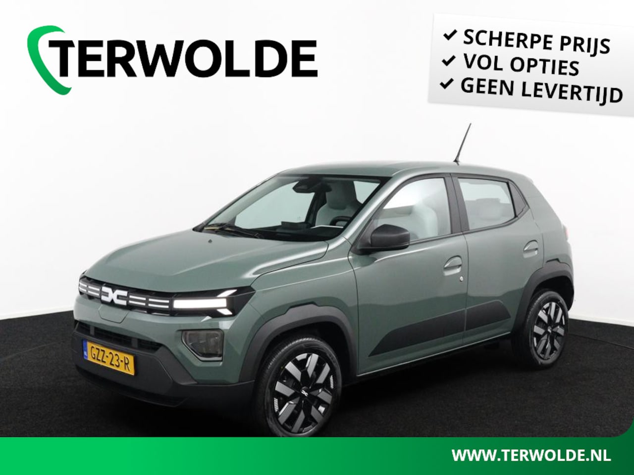 Dacia Spring - Expression 65 | DC Snel lader 30 KW | Camera | Airco | Cruise Control | Parkeersensoren ac - AutoWereld.nl