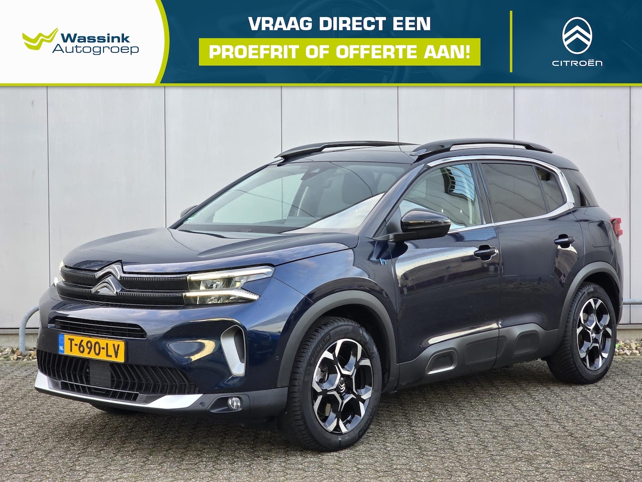 Citroën C5 Aircross - 225pk Hybrid Business Plus | Schuifdak | Trekhaak | Lederen Bekleding - AutoWereld.nl