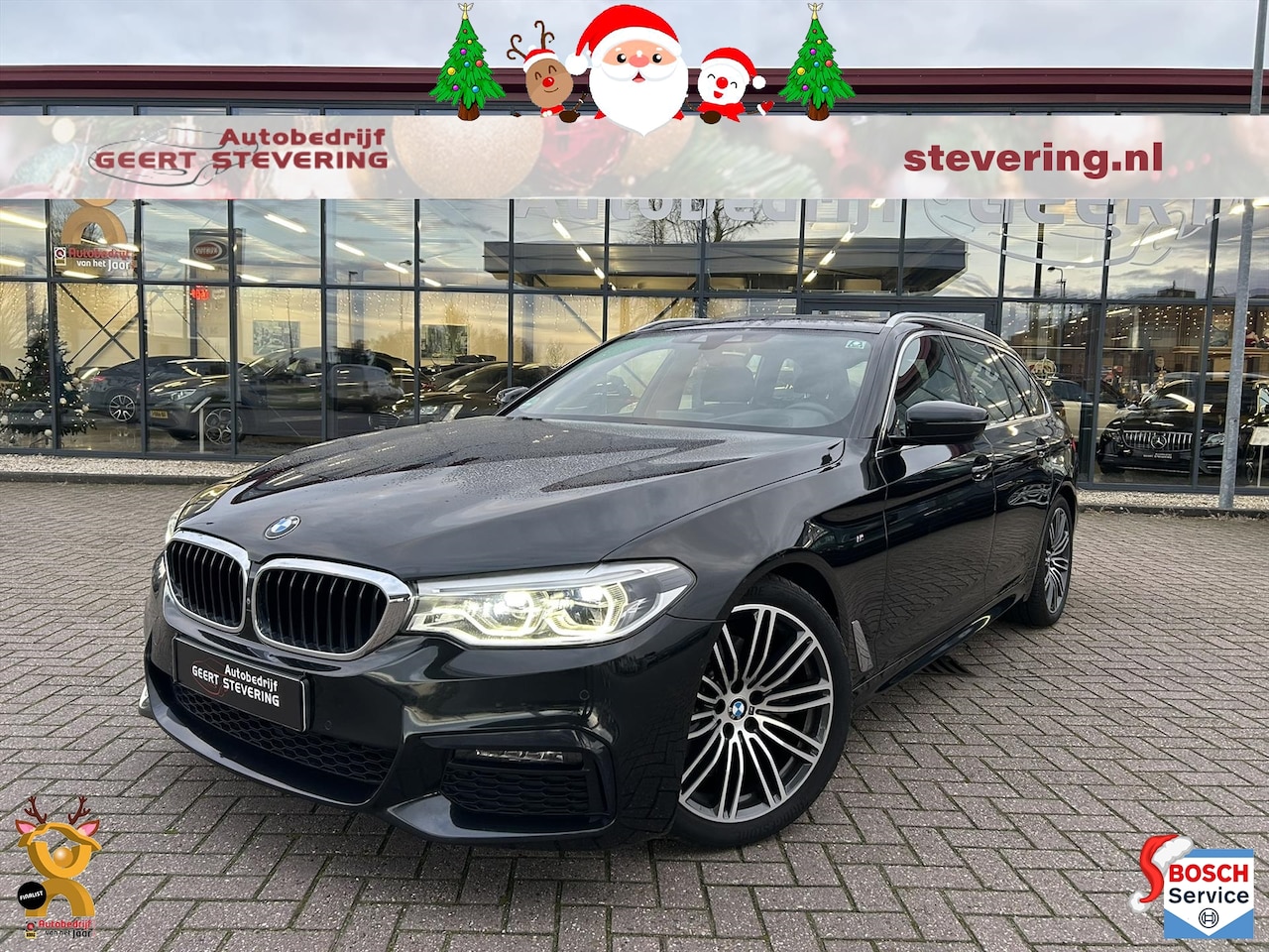 BMW 5-serie Touring - (g31) Head-up / 360 cam / Pano / Elek. trekhaak / M-sport - AutoWereld.nl