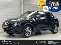 Nissan Juke - 1.6 Tekna / Dealer Onderhouden / Automaat / Elektrisch Schuif/Kanteldak / Lederen Bekledin