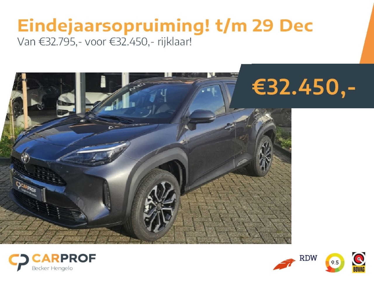 Toyota Yaris Cross - 1.5 Hybride 130pk Teamplayer All-in | Rijklaar - AutoWereld.nl