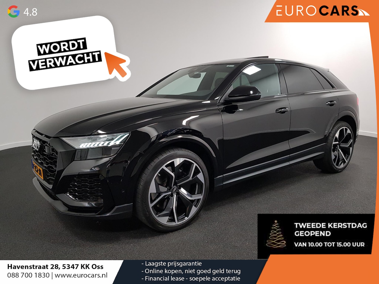 Audi RSQ8 - 4.0 TFSI RS Q8 Quattro 600pk! Panorama dak Navigatie Electrische achterklep Led Camera Cli - AutoWereld.nl