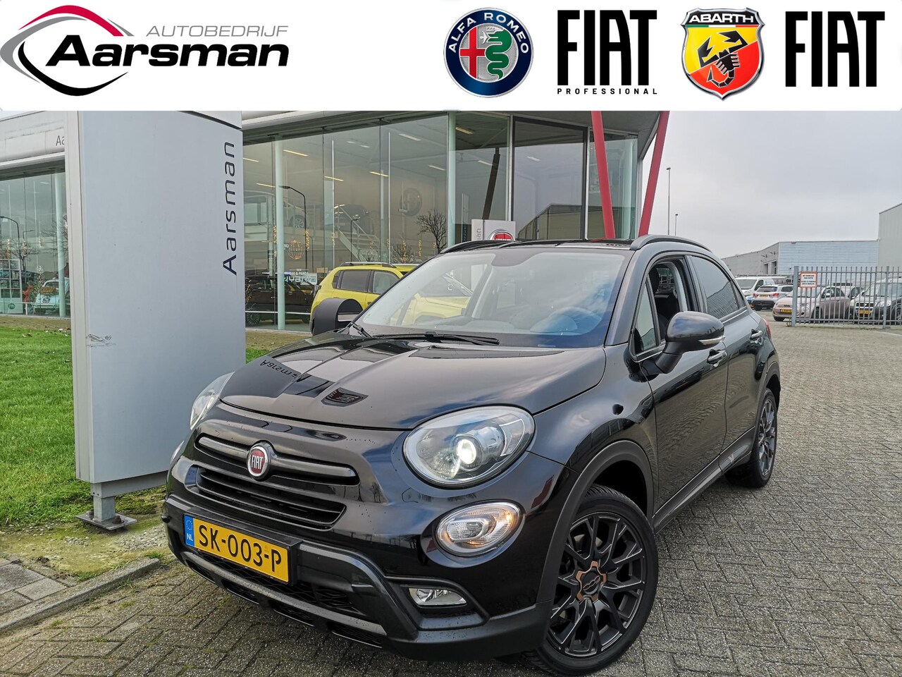Fiat 500 X - 1.4 Turbo MultiAir S-Design Cross Automaat | Camera | Carplay | Trekhaak | Xenon - AutoWereld.nl