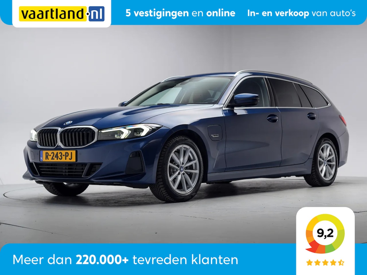 BMW 3-serie Touring - 320e Sportline Aut. [ Leder Keyless Camera Stoelverwarming ] - AutoWereld.nl
