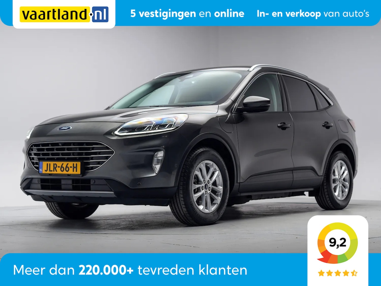 Ford Kuga - 2.5 PHEV Titanium X Aut. [ LED Stoelverwarming Half leder ] - AutoWereld.nl