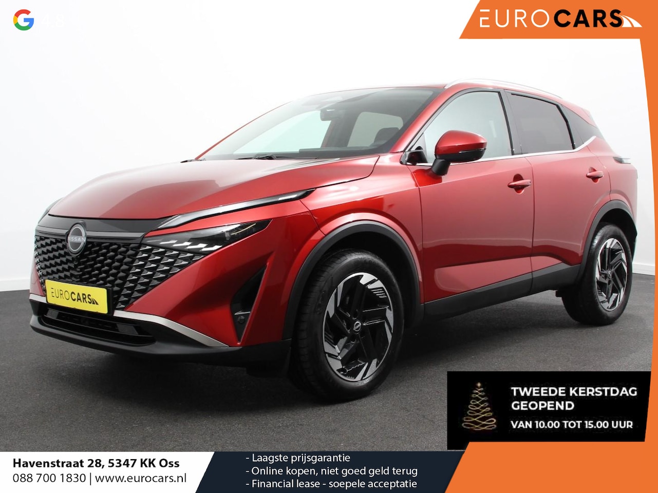 Nissan Qashqai - 1.3 MHEV Automaat N-Connecta | Navigatie | Climate Control | Sfeerverlichting | Camera 360 - AutoWereld.nl