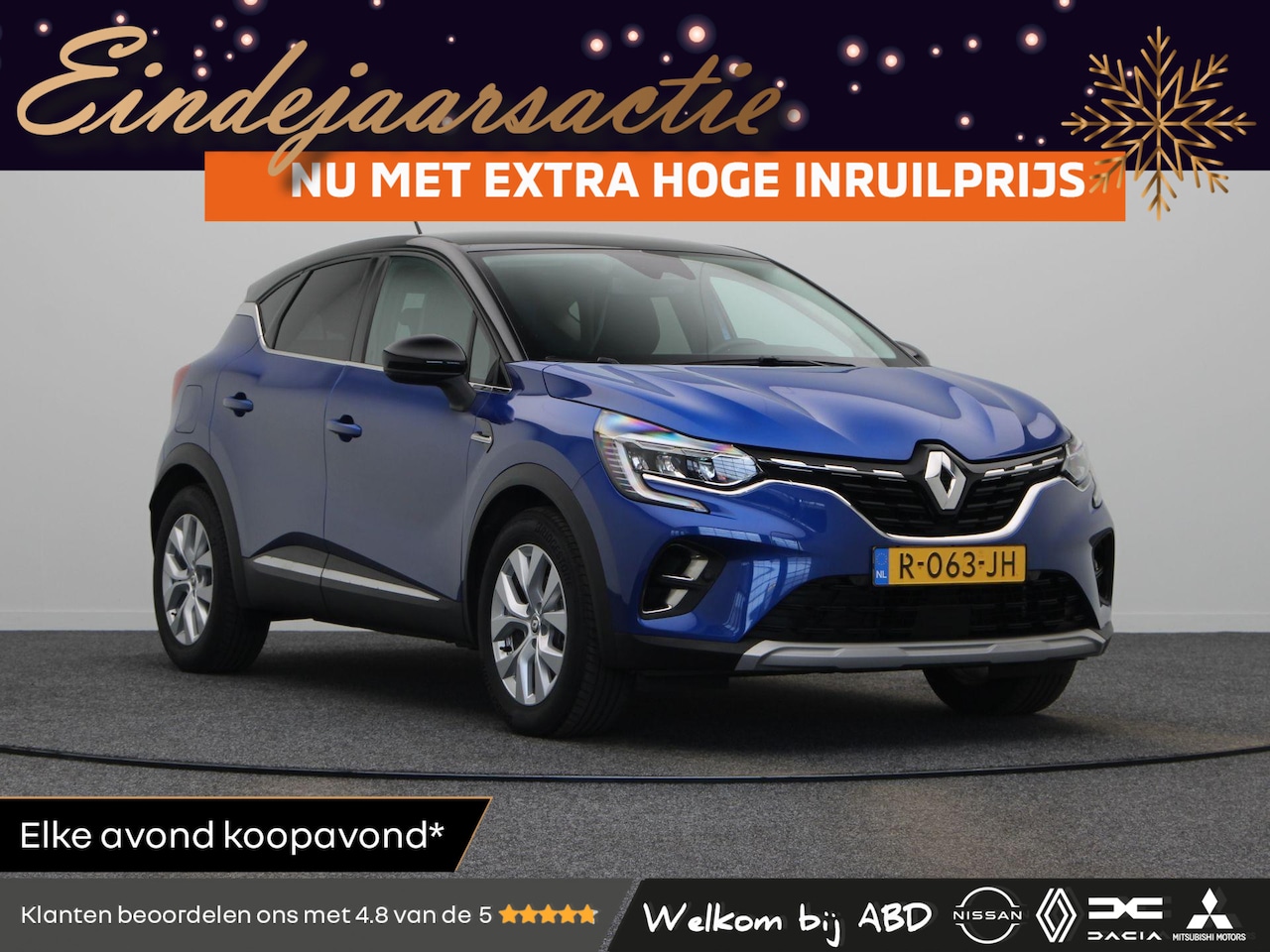 Renault Captur - E-Tech Hybrid 145pk Intens | Trekhaak | Climate Control | Achteruitrijcamera | Parkeersens - AutoWereld.nl