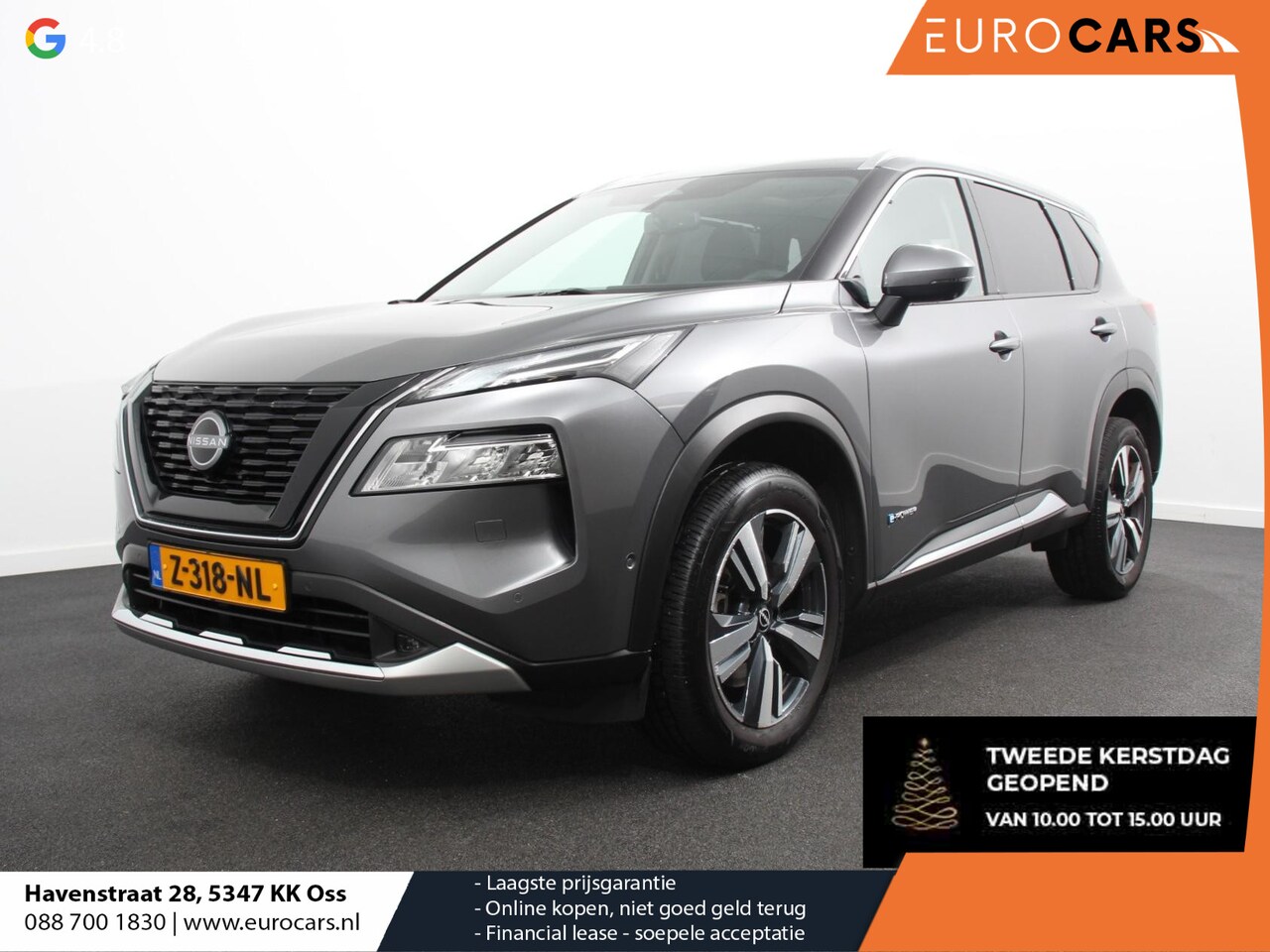 Nissan X-Trail - 1.5 e-Power Automaat Tekna Climate Control Stoel verwarming Camera Keyless start Dab Adap - AutoWereld.nl