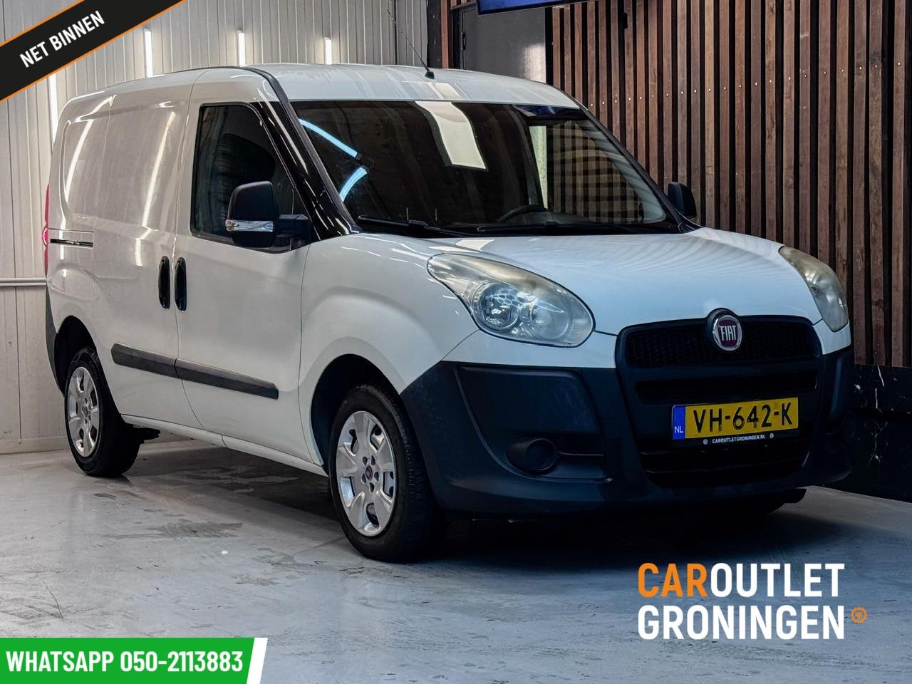 Fiat Doblò Cargo - 1.3 MultiJet | RIJKLAAR | NW KETTING |AIRCO - AutoWereld.nl