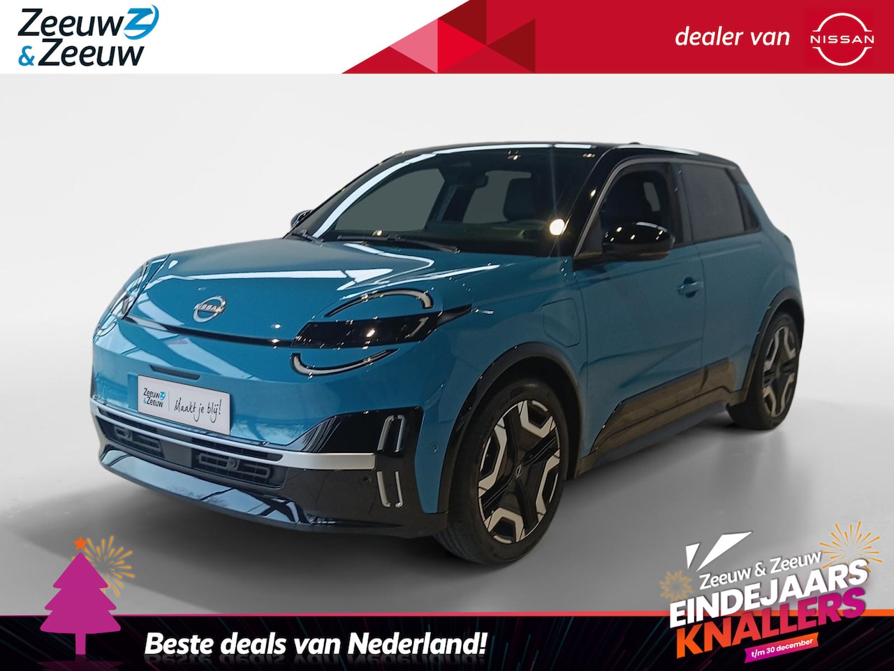 Nissan Micra - 52 kWh EVOLVE A/T *Google assist*Parkeersensoren voor en achter*Climate regeling*stoel en - AutoWereld.nl