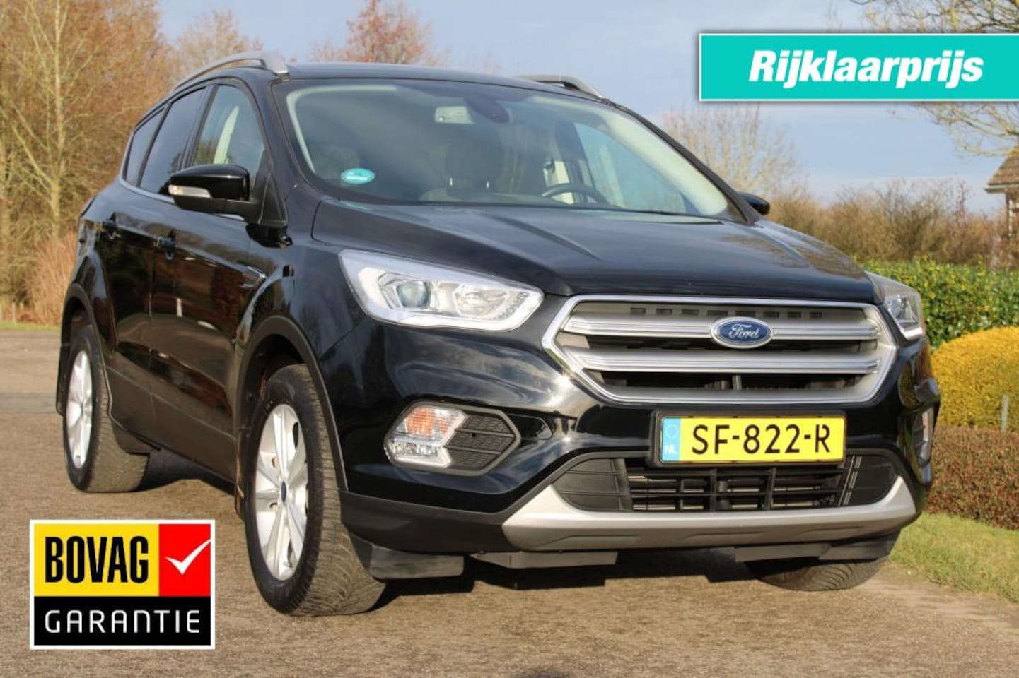 Ford Kuga - 1.5 120pk Titanium ECC/cruise/half leer/navi/camera/trekhaak - AutoWereld.nl