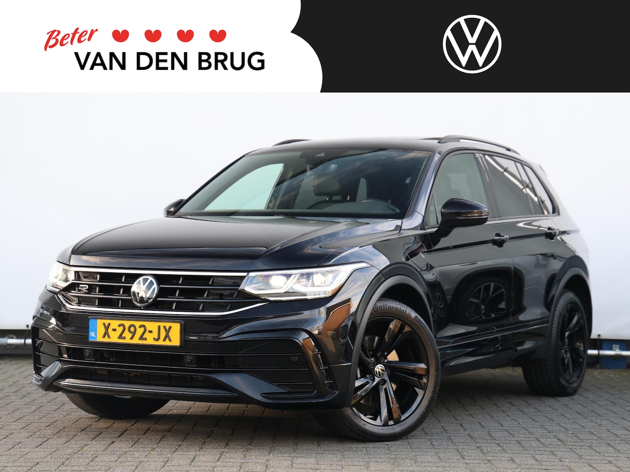 Volkswagen Tiguan - 1.4 TSI eHybrid R-Line Business 245PK DSG | Panoramadak | Led Matrix | Navigatie | Black S - AutoWereld.nl