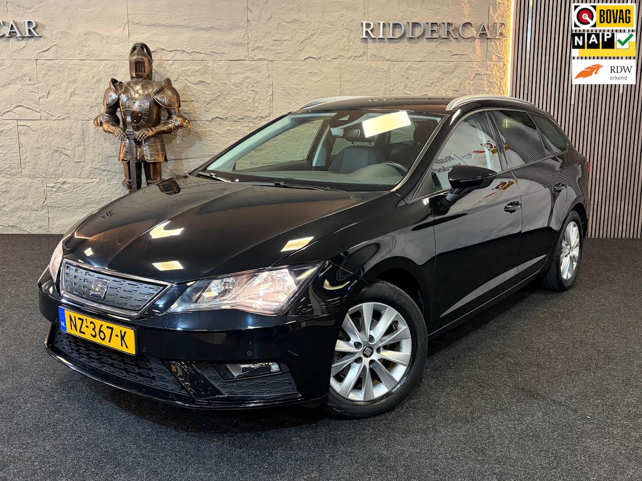 SEAT Leon ST - 1.0 EcoTSI Style Business Intense|GARANTIE|AUTOMAAT|CARPLAY|STOELVERW - AutoWereld.nl