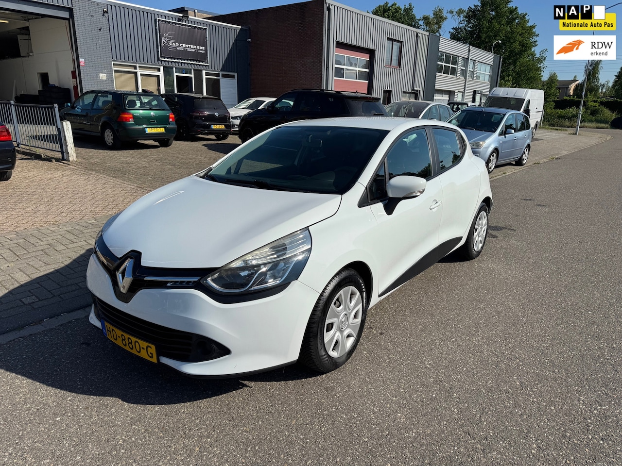 Renault Clio - 0.9 TCe 5-DRS 2015 Wit | NAP | NETTE AUTO - AutoWereld.nl
