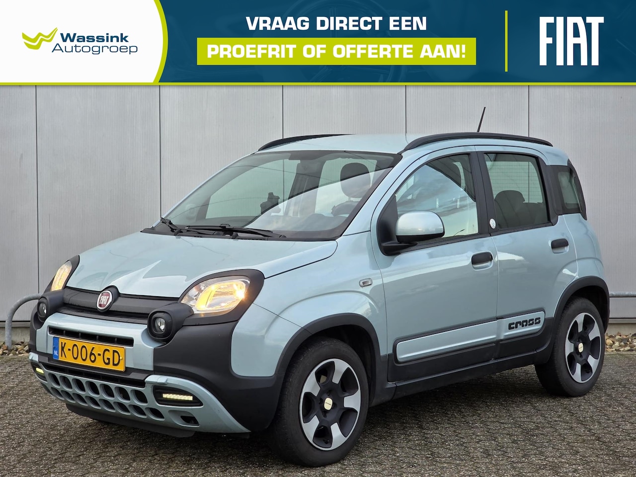 Fiat Panda - 1.0 70pk Hybrid City Cross | Bluetooth | Climate Control - AutoWereld.nl