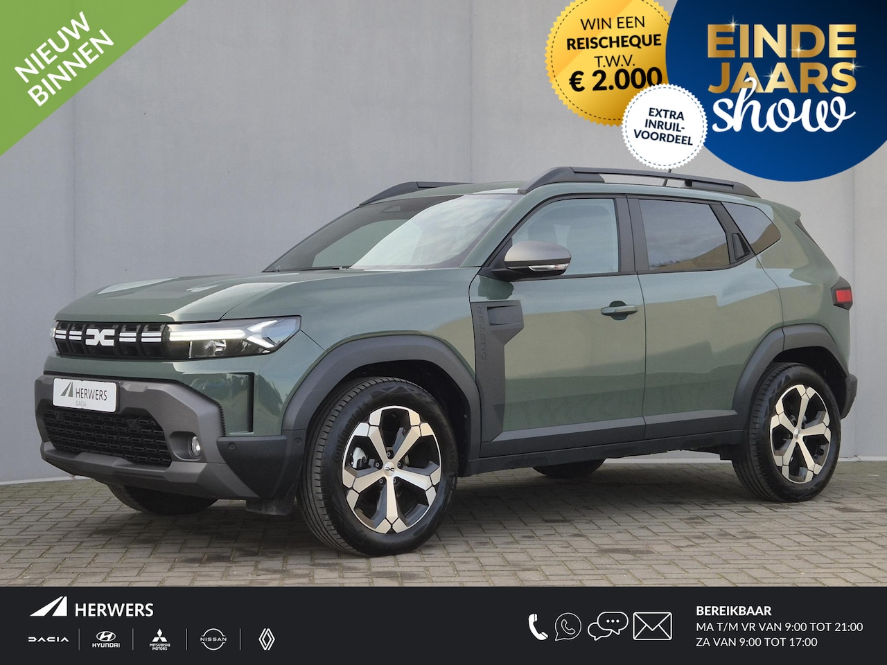 Dacia Duster - 1.6 Hybrid 140 Journey Automaat / Fabrieksgarantie tot 04-2028<100.000 / Dealer onderhoude - AutoWereld.nl