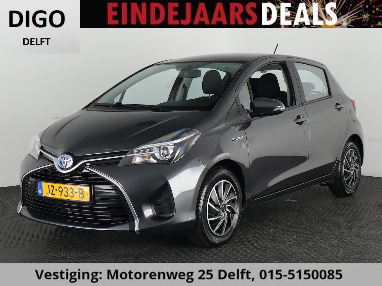 Toyota Yaris - 1.5 HYBRID GRAYLINE 5 DRS UNIEK 61.000 KM ! AUTOMATISCHE AIRCO.COMFORT PAKKET. - AutoWereld.nl