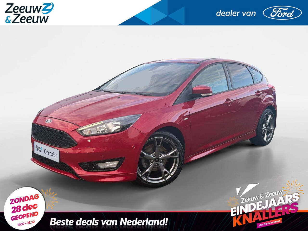 Ford Focus - 1.0 ST-Line |sportstoelen |Apple Carplay/Android Auto| 12 maanden Bovag Garantie| - AutoWereld.nl