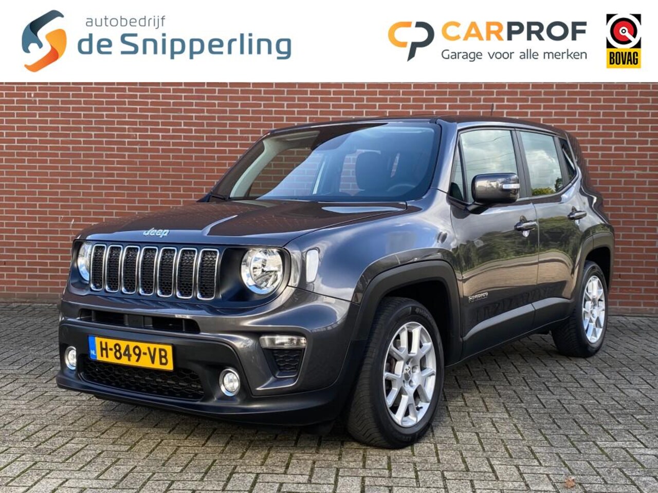 Jeep Renegade - 1.3T DDCT LONGITUDE AUTOMAAT CARPLAY CRUISE PDC LMV - AutoWereld.nl