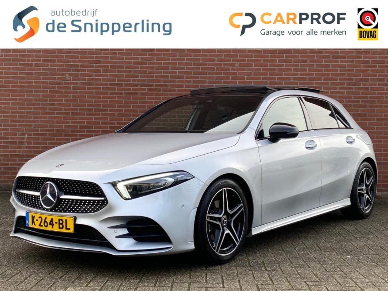 Mercedes-Benz A-klasse - 180 BUSINESS SOLUTION AMG PANO/SCHUIFDAK NAVI CLIMA STOELVW CAMERA - AutoWereld.nl