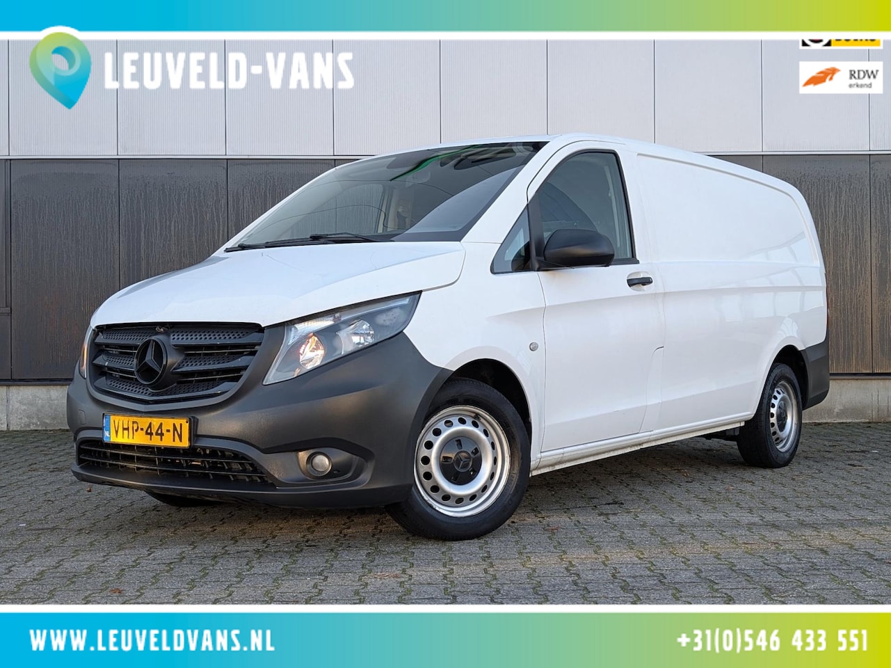Mercedes-Benz Vito - 114 CDI LANG AUTOMAAT CRUISE CLIMATE STOELVERWARMING TREKHAAK CAMERA - AutoWereld.nl