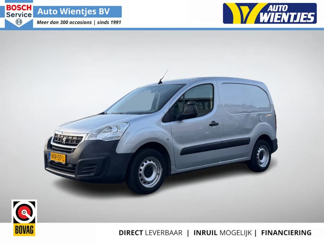 Peugeot Partner - 1.6 BlueHDi 75 | L1 Première | Airco | Cruise | Navi - AutoWereld.nl