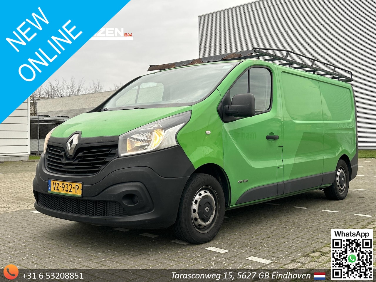 Renault Trafic - 1.6 dCi T29 L2H1 Luxe | € 5.950,- NETTO! | Euro 6 | Bijrijdersbank | Imperiaal | Airco | C - AutoWereld.nl