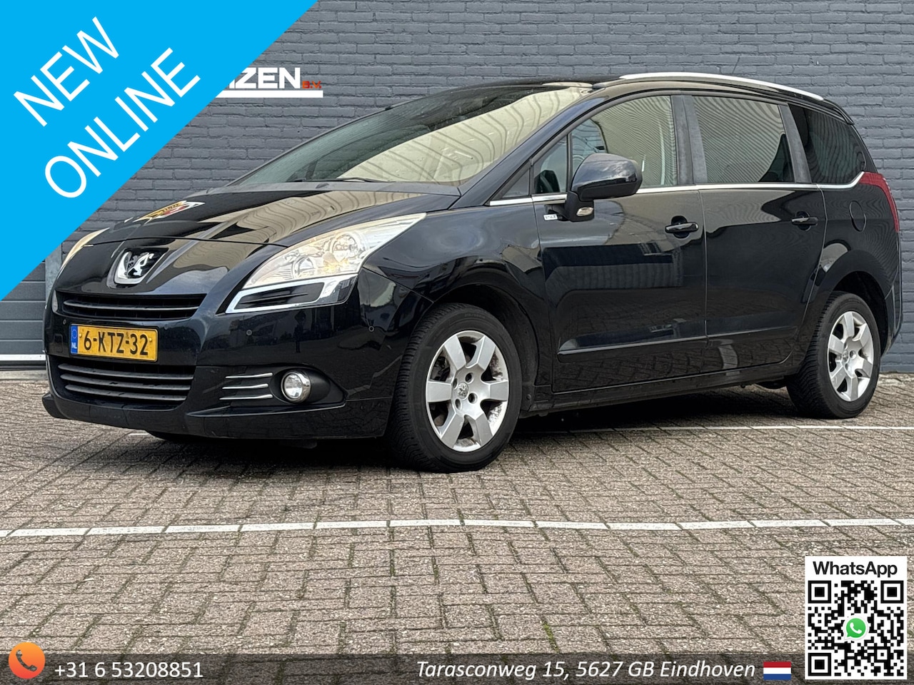 Peugeot 5008 - 1.6 THP Style 7p. | Pano | Climate | Cruise | Navi | PDC | - AutoWereld.nl
