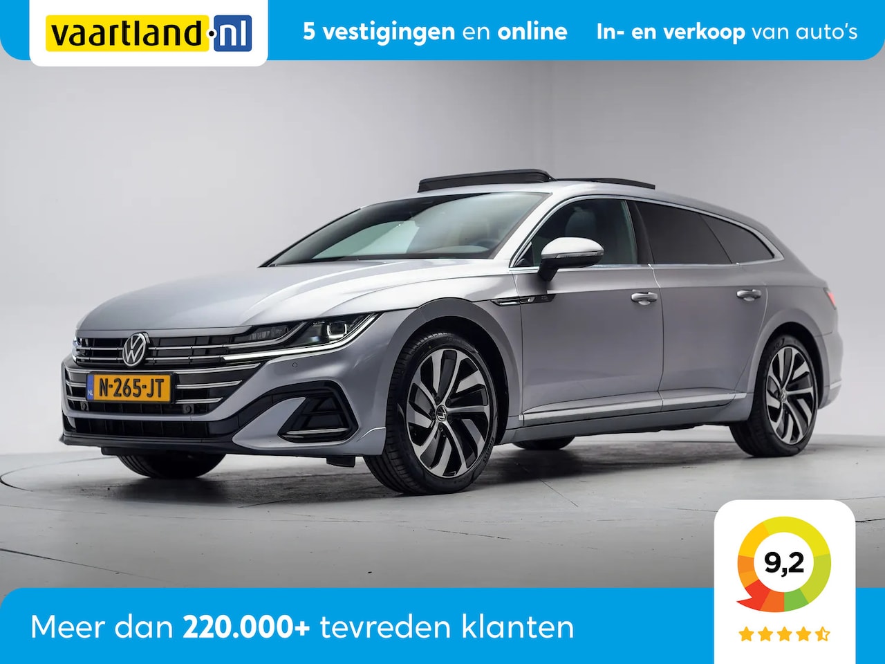 Volkswagen Arteon Shooting Brake - 1.4 TSI eHybrid R-Line Business+ [ Panorama Virtual Stoelverwarming Camera ] - AutoWereld.nl
