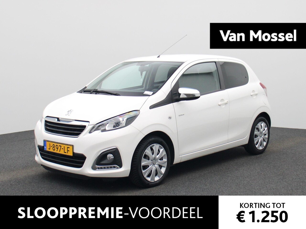Peugeot 108 - 1.0 e-VTi Style | AIRCO | BLUETOOTH AUDIO | ELEKTRISCHE RAMEN VOOR | MULTIFUNCTIONEEL STUU - AutoWereld.nl