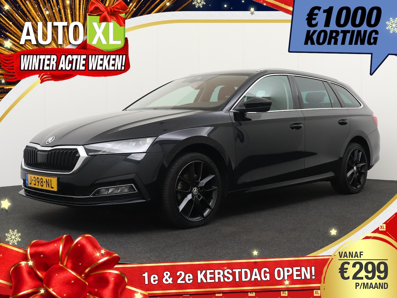 Skoda Octavia Combi - 1.5 150 PK TSI First RS-Sportstoelen Elek.Trekhaak HUD - AutoWereld.nl