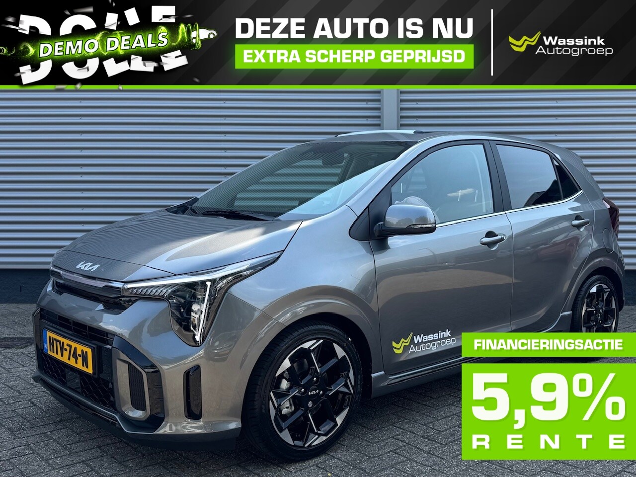 Kia Picanto - DEMO DEALS I GT-Line | Schuif/Kanteldak | Stoel/Stuurwielverwarming | Dodehoekdetectie | C - AutoWereld.nl