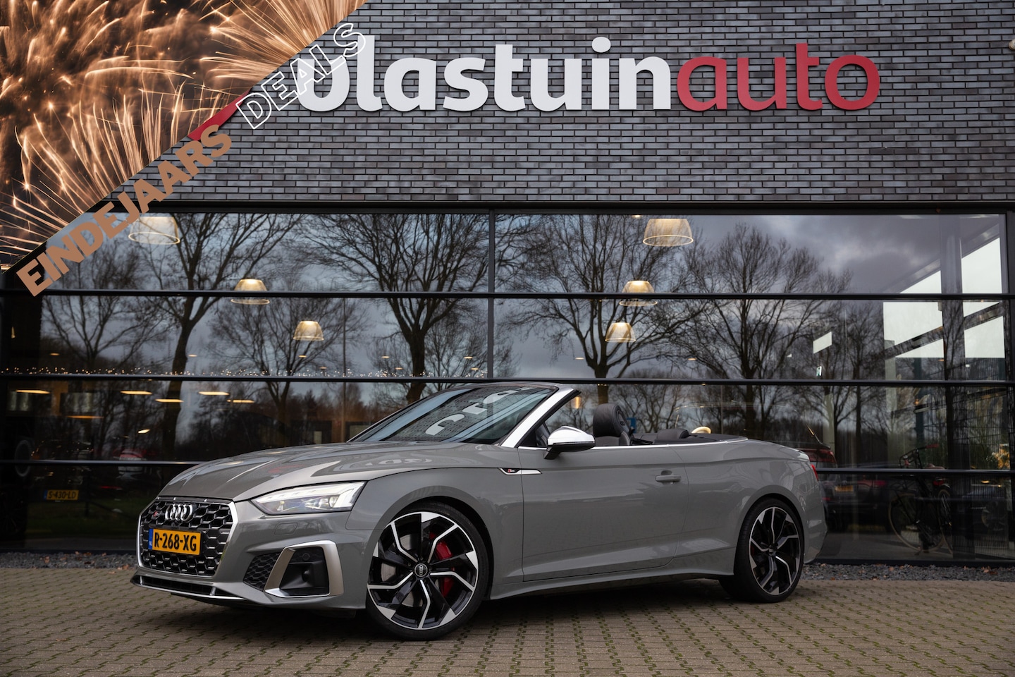 Audi S5 - Cabriolet 3.0 TFSI S5 quattro 480pk , Laser, Bang&Olufsen, Eventuri carbon intake, Down pi - AutoWereld.nl