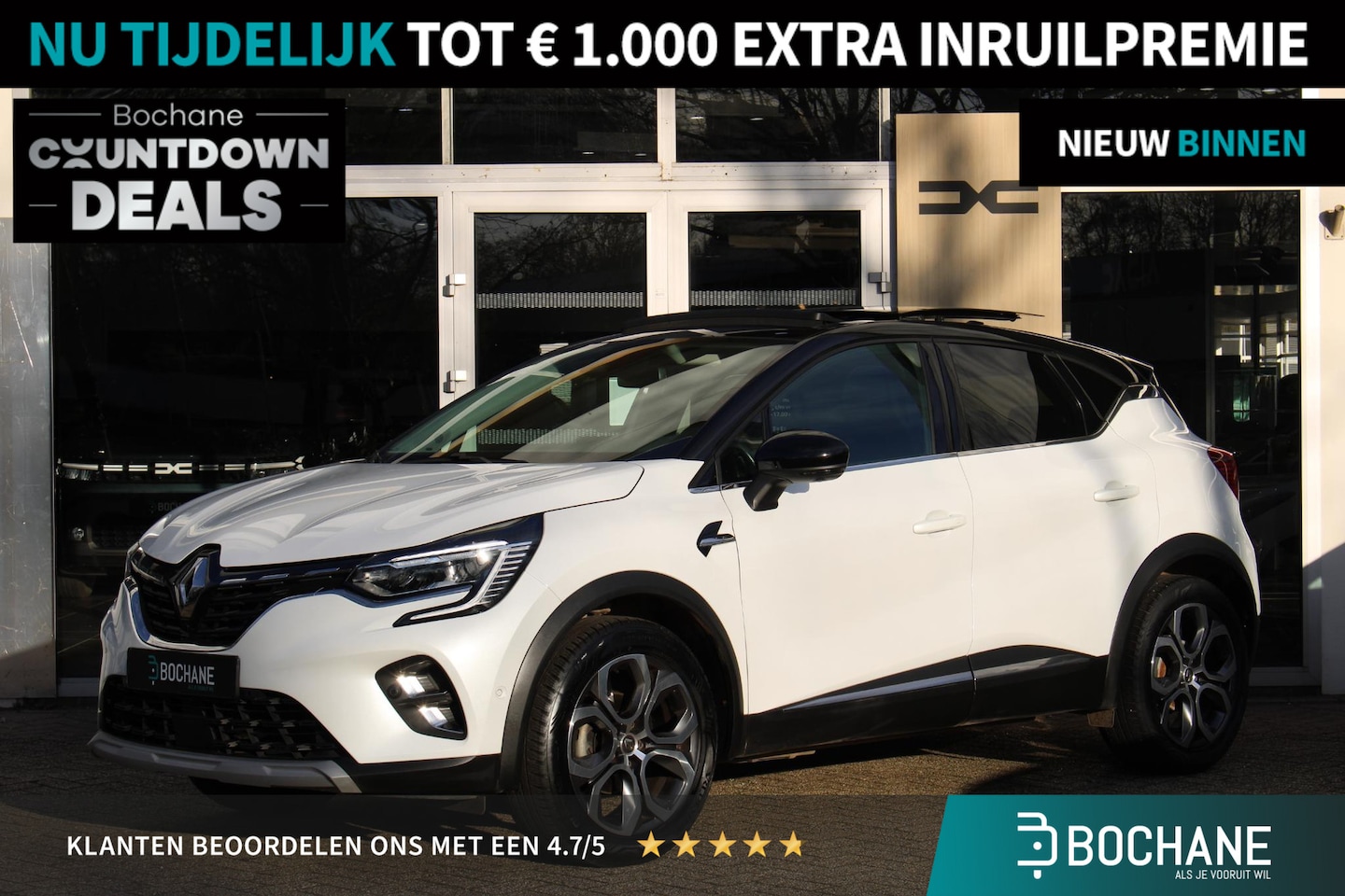 Renault Captur - 1.3 TCe 130 Edition One Bose | Trekhaak 1500 kg Trekgewicht | All Season Banden | Schuif k - AutoWereld.nl