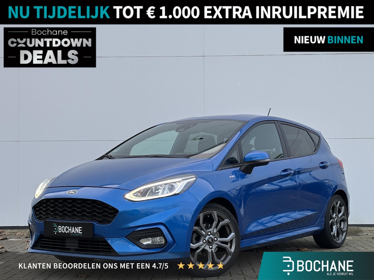 Ford Fiesta - 1.0 EcoBoost ST-Line | Navigatie | - AutoWereld.nl
